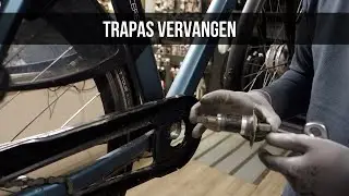 Trapas vervangen - Schroef as vervangen normale fiets EN E-Bike