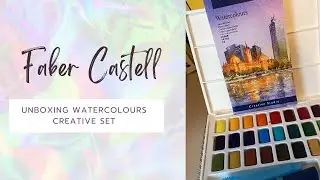 Faber-Castell Watercolors: The Art of Brilliance Unboxed! 🖌️🌟