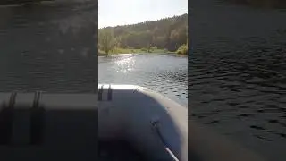 Обкатка новой лодки. ВЫШЕЛ НА ГЛИССЕР