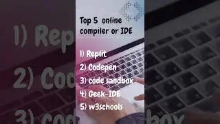Top 5 online compiler or IDE |Best tools for Developers|code #online #compiler #harry #sknetking #IT