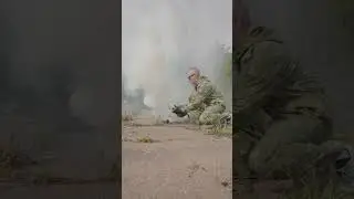 Краш тест шлема дыма и страйкбольной гранаты
