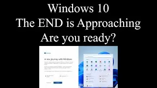 How to Prepare for Windows 10 Support End - New On Screen Message for W10 Users