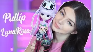 Обзор и распаковка куклы Пуллип Токидоки Луна Роза  и обезьянки FINGERLINGS |