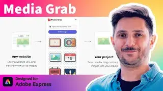 Import Images into Your Designs with Adobe Express & Media Grab | Adobe Express