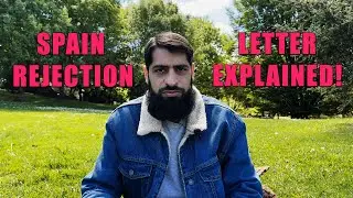 Spain Visa Rejection Letter Explained |Pashto|