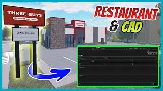 Restaurant & CAD UPDATE!! | Emergency Response Liberty County Roblox Roleplay