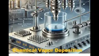 Chemical Vapor Deposition (CVD) Process (Steps by Step Processing in CVD) #chemicalvapordeposition