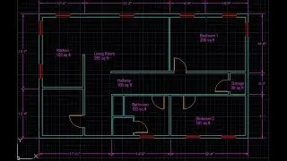 Como dibujar un plano en AutoCAD paso a paso (Parte 1): Introducción