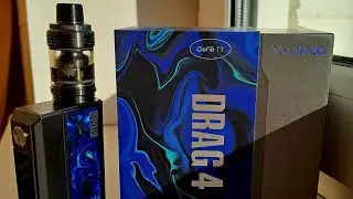 Voopoo Drag 4, обзор и мои рассуждения о нем.