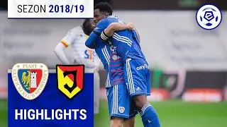 Piast Gliwice - Jagiellonia Białystok 2:1 | SKRÓT | Ekstraklasa 2018/19 | 35. Kolejka