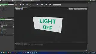 Unreal Engine - Lights and Switches