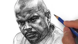 Drawing a Portrait of Benjamin Sisko