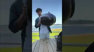 The coolest Korean meat smoker 🤯