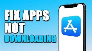 How To Fix Apple Store Not Downloading Apps (EASY!)
