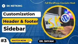 WordPress full Course for beginners |astra theme customizetion|customize wordpress theme