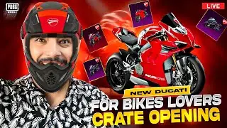 For Bike Lovers 🏍️😍 | New DUCATI Bikes Crate Opening PUBG MOBILE