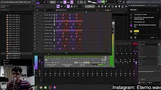 Making a track using only free and stock plugins in Fl Studio 21 (Stream 