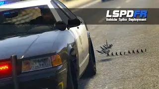 LSPDFR Vehicle Spike Deployment Mod