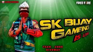 SK BIJAY 555 FF Live Stream   SK BIJAY 555   SQUAD    VS   SUBSCRIBERS  SQUAD