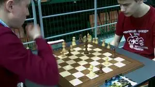 Babanin Gleb - GM Ruslan Ponomariov, Najdor defence, Pirc Defence, Double round