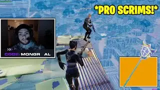 Mongraal Grinding *PRO SCRIMS* to Dominate FNCS with MrSavage!