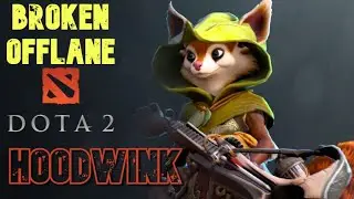HOODWINK the most BROKEN OFFLANE pro game TOP 500 in the WORLD | Dota 2 Guide