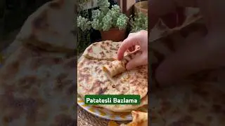 Patatesli Bazlama Tarifi #bazlama #food #pratiktarifler #yemektarifleri