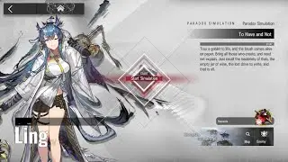 Arknights Paradox Simulation Ling Guide