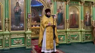 Воскрешение сына вдовы Наинской. Слово прот. Вадима Гладкого 24.10.2021