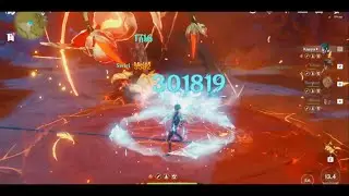 First ever Kaeya to reach the 300K CRYO DAMAGE MARK!