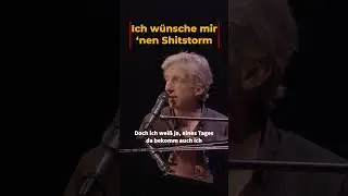 Ich wünsche mir nen Shitstorm 
