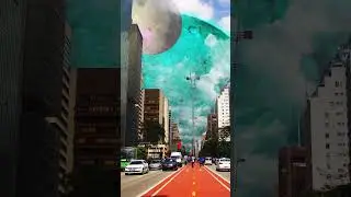 City Sci fi Multiverse (looping)