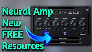 New Resources For The FREE Amp Sim Profiler Neural Amp Modeler - New Version, Official Website