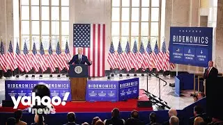 Biden takes ownership of 'Bidenomics' label while touting economic recovery