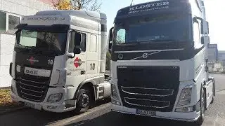 Что лучше Volvo или  DAF!? Oбзор!(Не профессиональный).