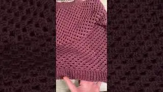 Связана крючком 🤩 #crochet #knitting
