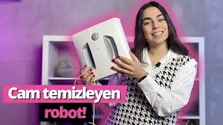 Ofisin camlarını temizledik! 😂 - Xiaomi Hutt akıllı cam temizleme robotu inceleme!
