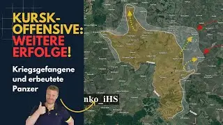 Kursk-Offensive Tag 4: Viele Kriegsgefangene, Panzer erbeutet!