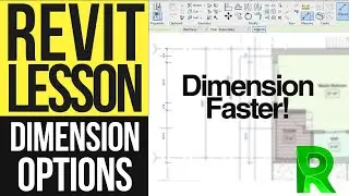 Dimension Options in Revit - Dimension Faster in Revit