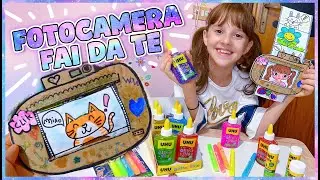 Creiamo una fotocamera glitter! 🤩 Con le colle UHU!