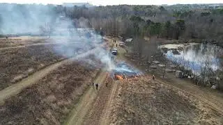 Controlled Burn at Prairie Ridge