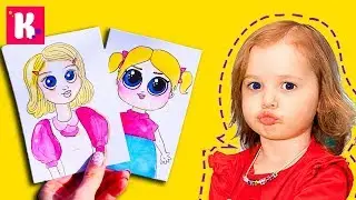 ЧЕЛЛЕНДЖ 10 СТИЛЕЙ РИСОВАНИЯ МИСС КЭТИ и МИСТЕР МАКС