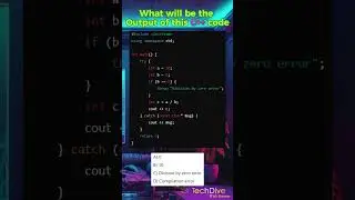 #C++ Quiz Time: Can You Answer This?  #programminglanguage #coding