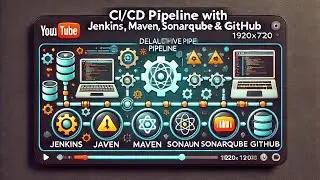 CI CD Declarative Pipeline using  GitHub Jenkins MAVEN and Sonar Qube - Project