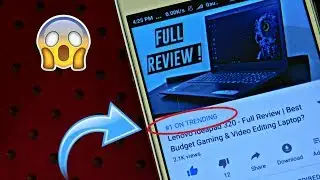 How to Get Fake #1 ON TRENDING on your every YouTube video | New YouTube Trick 🔥🔥