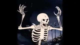 Spooky Scary Skeletons (Sped Up To Perfection)