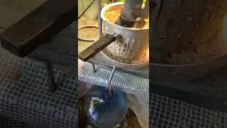 сок из яблок прессом