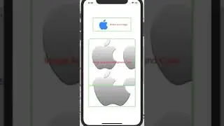 set image as swift button icon, background color, background image example
