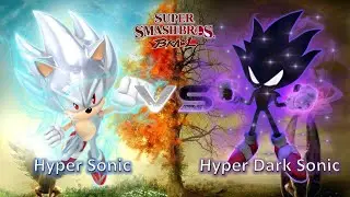 Super Smash Bros Brawl Part 1_  Hyper Sonic vs Hyper Dark Sonic (1080p60fps)
