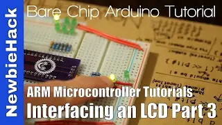 16.How to: Bits of a BYTE/Character to any pins of the ARM STM32 Microcontroller and LCD Part 3